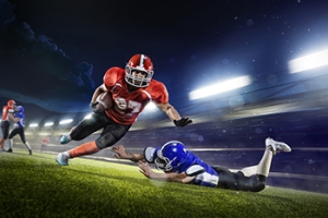 Football Players and Ankle Injuries